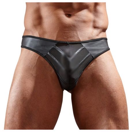 String noir homme bi matière