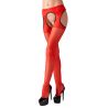 Collant rouge ouvert érotique