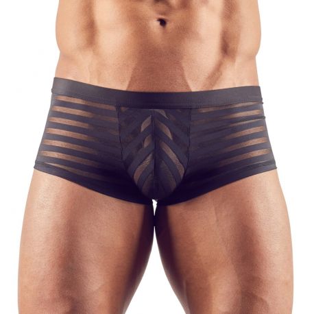 Boxer homme rallye noir ou blanc