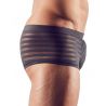 Boxer homme rallye noir ou blanc