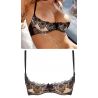 Soutien gorge redresse seins beige et dentelle noire