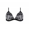 Soutien gorge et culotte dentelle noire
