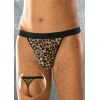 String homme léopard et noir 