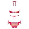 Maillot de bain rouge 2 pièces Coralya