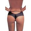 Tanga noir dentelle Paris Hollywood