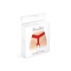 String ouvert en dentelle noire Anita