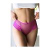 Culotte tanga taille haute dentelle rose fushia