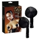 Bijoux de seins adhésifs cache seins pasties noir