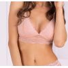 Ensemble lingerie fine 4 pièces couleur pêche