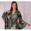 Peignoir manches longues fleuri Livco Corsetti