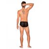 Slip homme léoopard noir Azmeron