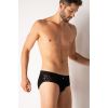 Slip homme léoopard noir Azmeron