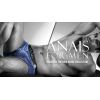 Boxer noir et bleu marine Anais Homme