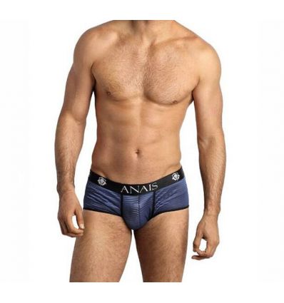 Boxer homme court noir et bleu marine Anais