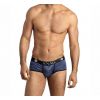 Boxer homme court noir et bleu marine Anais