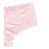 Culotte shorty lycra et dentelle rose pastel