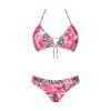 Maillot de bain mode léopard et rose