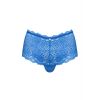 Shorty string dentelle bleue Obsessive