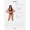 Soutien gorge bralette et culotte haute dentelle noire