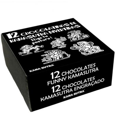 Coffret de 12 chocolats kamasutra