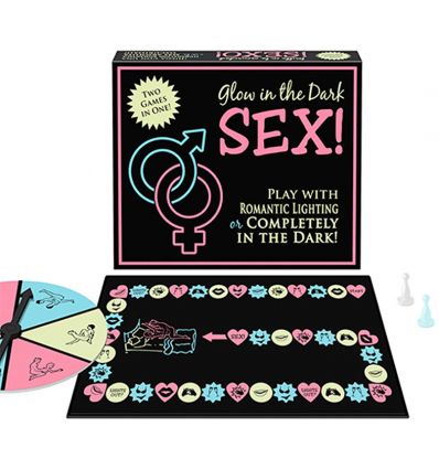 Jeu érotique pour couple phosphorescent 