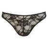 slip homme noir dentelle