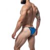 Mini slip homme bleu 