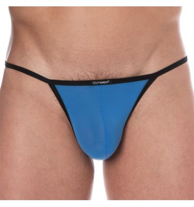 Mini slip homme bleu 