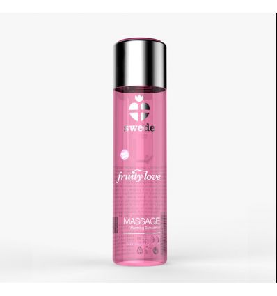 Huile de massage fraise au Champagne 