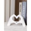 Sculpture mains forme de coeur