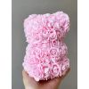 Ours en fleur rose pastel St Valentin 