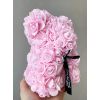 Ours en fleur rose pastel St Valentin 
