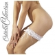 Jarretière dentelle blanche 
