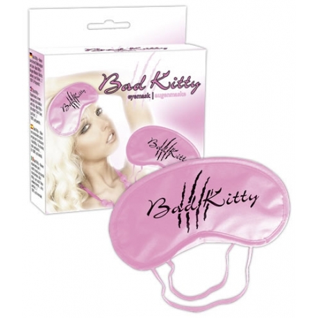 Masque loup rose et noir Bad Kitty 