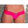 Bikini bandeau et slip tanga lycra - 7 coloris