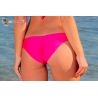 Bikini bandeau et slip tanga lycra - 7 coloris