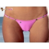 Mini maillot de bain triangle brésilien Hawaii rose fushia et rouge