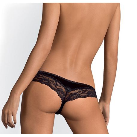 Culotte noire sexy dentelle