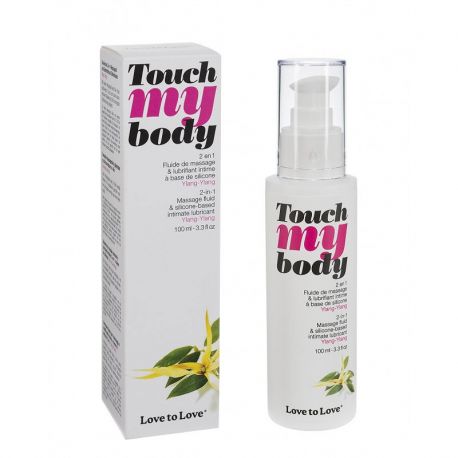 Fluide de massage et lubrifiant intime Touch My Body