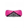 Masque satin fushia ou noir