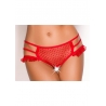 Shorty coquin ouvert rouge lingerie St Valentin