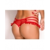 Shorty coquin ouvert rouge lingerie St Valentin