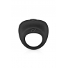 Cockring vibrant noir extensible