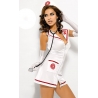 Tenue 4 pièces infirmière sexy 