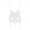 Guêpière blanche push up