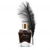 Peinture corporelle au chocolat et sa plume